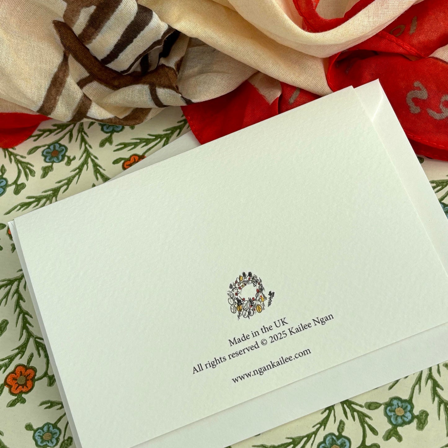 Christmas Card -Festive Feast Friends