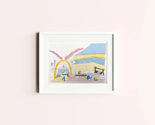 Limited Three-colour-riso, Angel Central