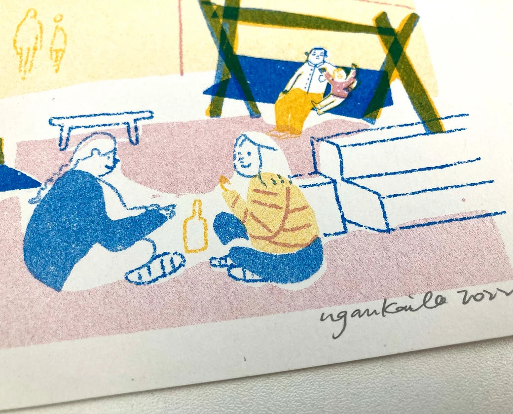 Limited Three-colour-riso, Angel Central