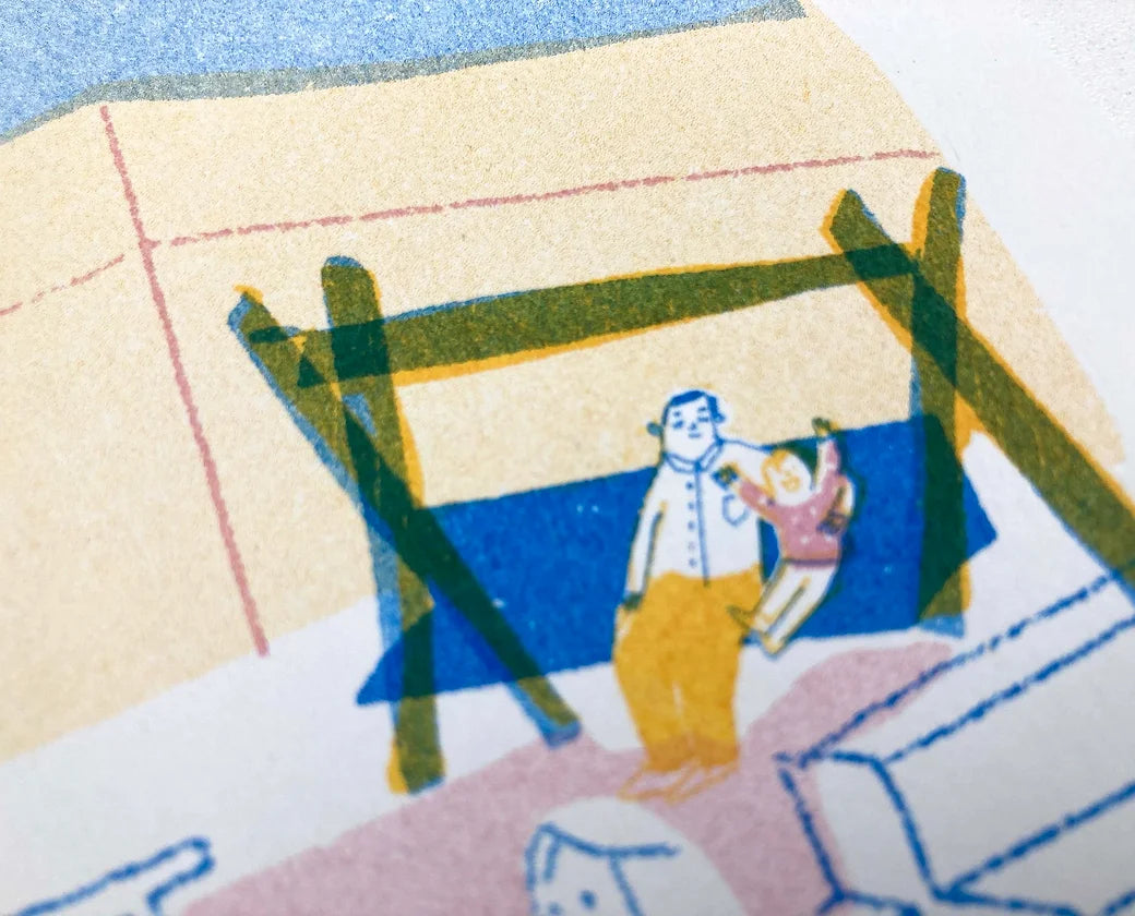 Limited Three-colour-riso, Angel Central