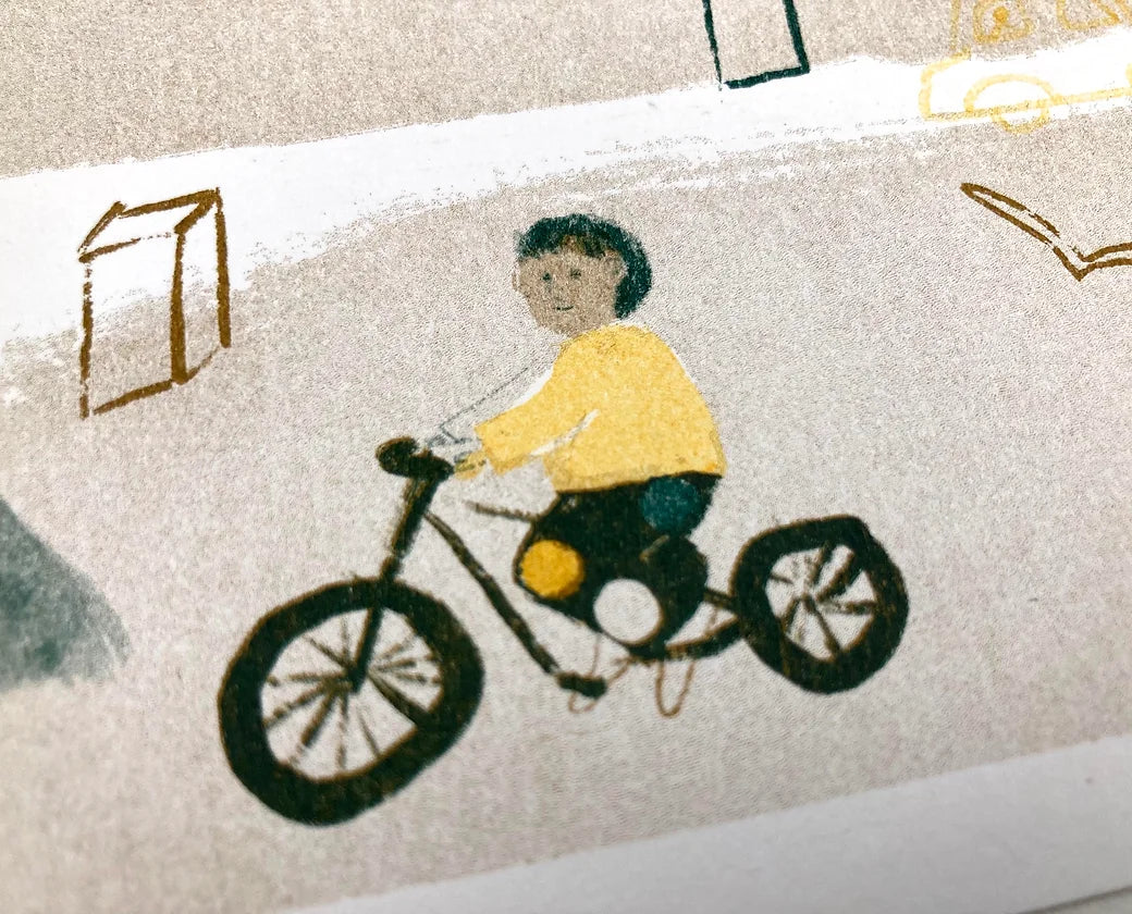 Limited Three-colour-riso, The Angel Clock