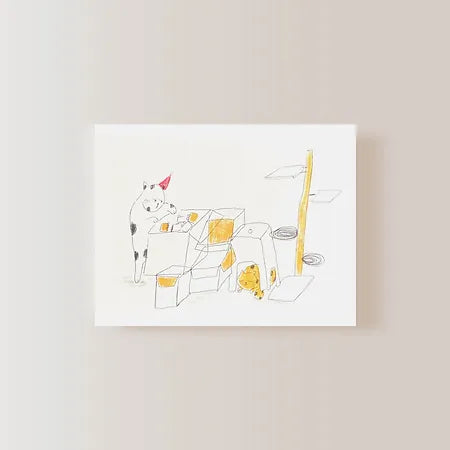 Risograph - Cats and their boxes