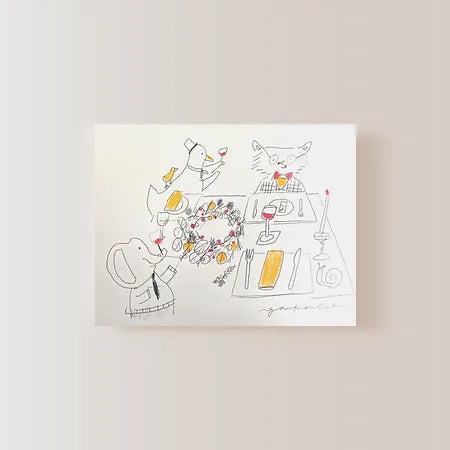 Risograph - Mr. Fox and his friends