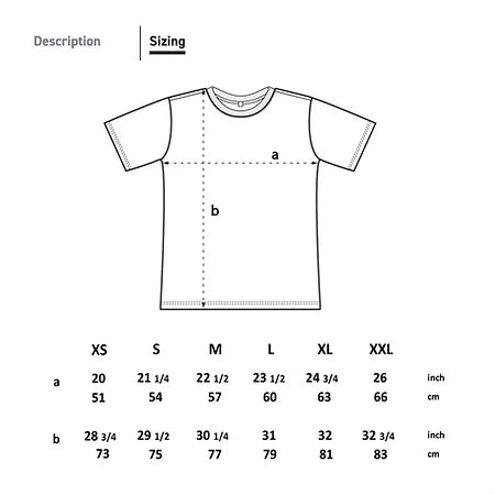 Handprinted WHO CARES? T-shirt 100% Organic Cotton