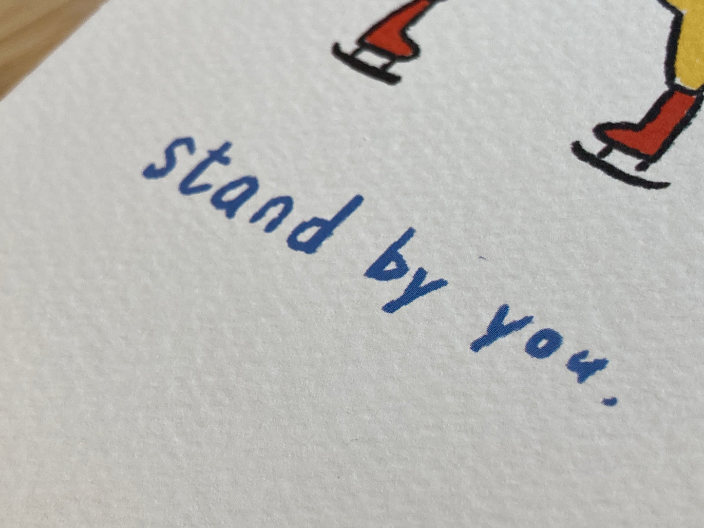 Postcard - Stand by you.