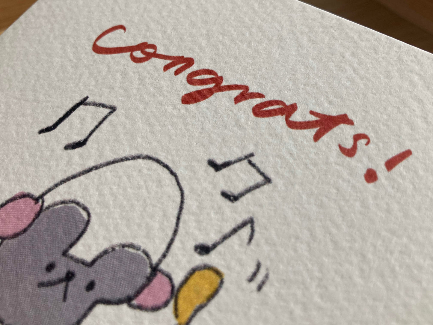 Greeting card - Congrats!