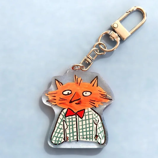 Mr. Fox keychain